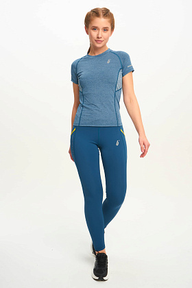 Тайтсы "Горки" д/жен., цвет изумрудный