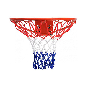 Сетка для баскетбольного кольца, триколор, нить 4.5 см