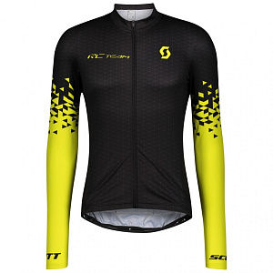 Джемпер SCOTT RC Team 10 д/рук black/sulphur yellow