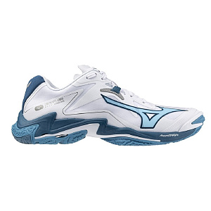 Кроссовки волейбольные WAVE LIGHTNING Z8(U) White/BellwetherBlue/BelAirBlu