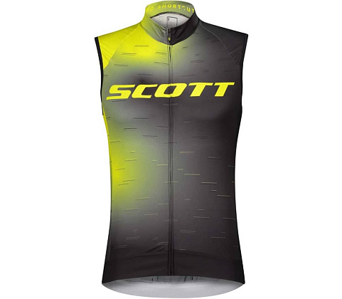 Джемпер SCOTT RC Pro без/рук sulphur yellow/black