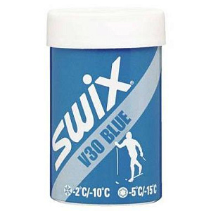 Мазь держания SWIX V30 Blue -2/-10C, Без фтора. 45гр