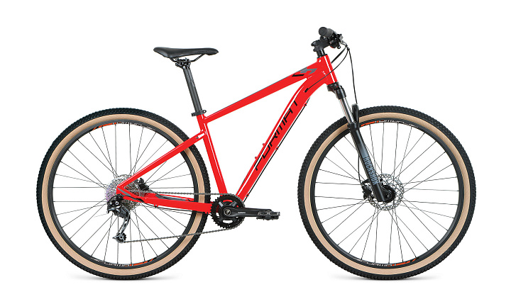 Велосипед горный Format 1411 27,5  горный TREKKING 2020-2021 красный