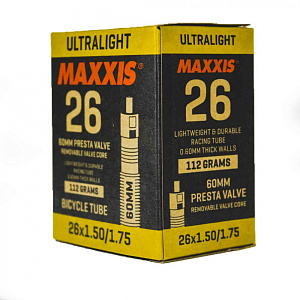 Камера велосипедная MAXXIS ULTRALIGHT 26X1.90/2.125
